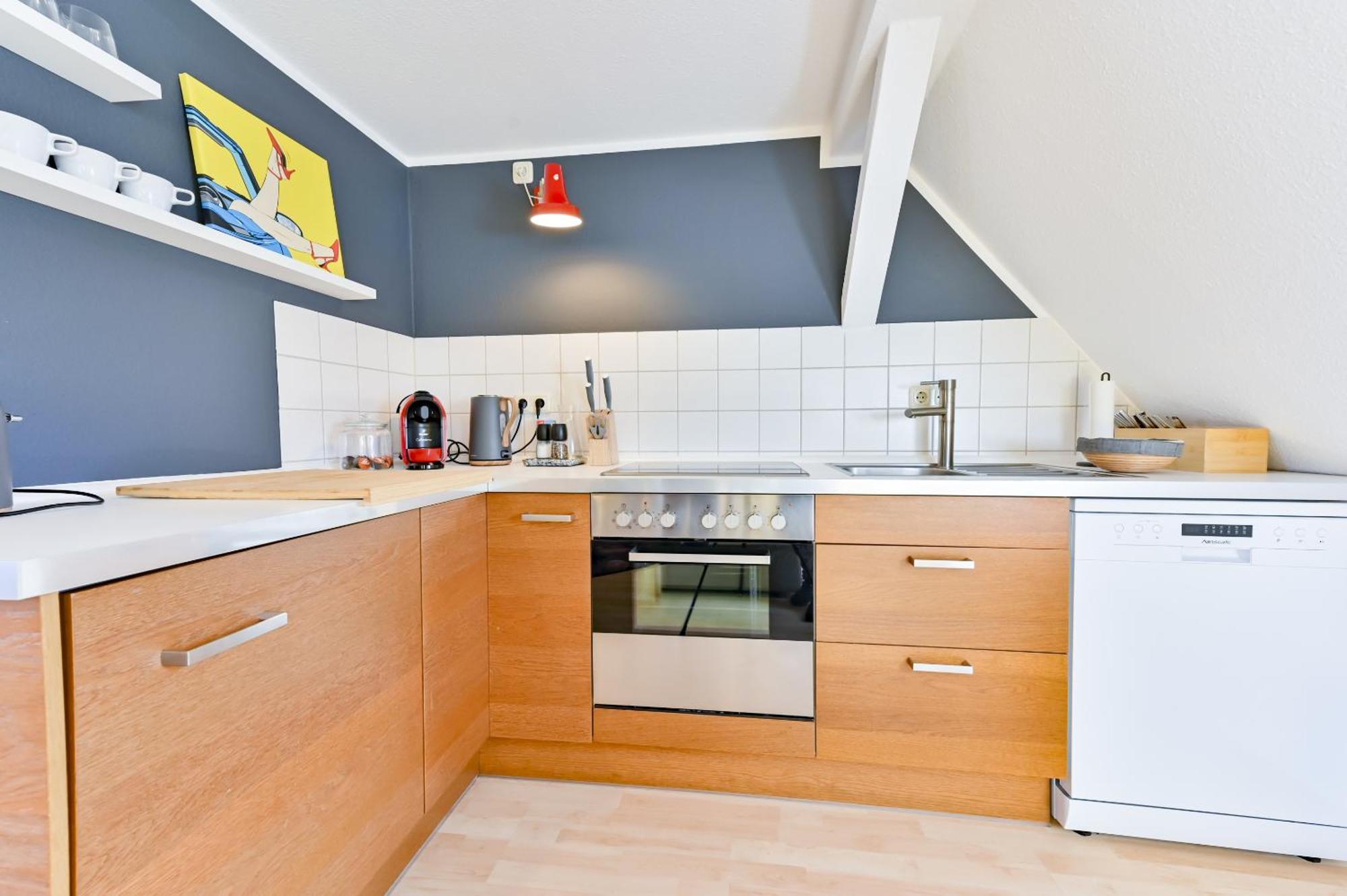 Premium Quartier Clara , Karl Und Fritz Auf Dem Kassberg Mit Eigenem Stellplatz Apartment Chemnitz Luaran gambar