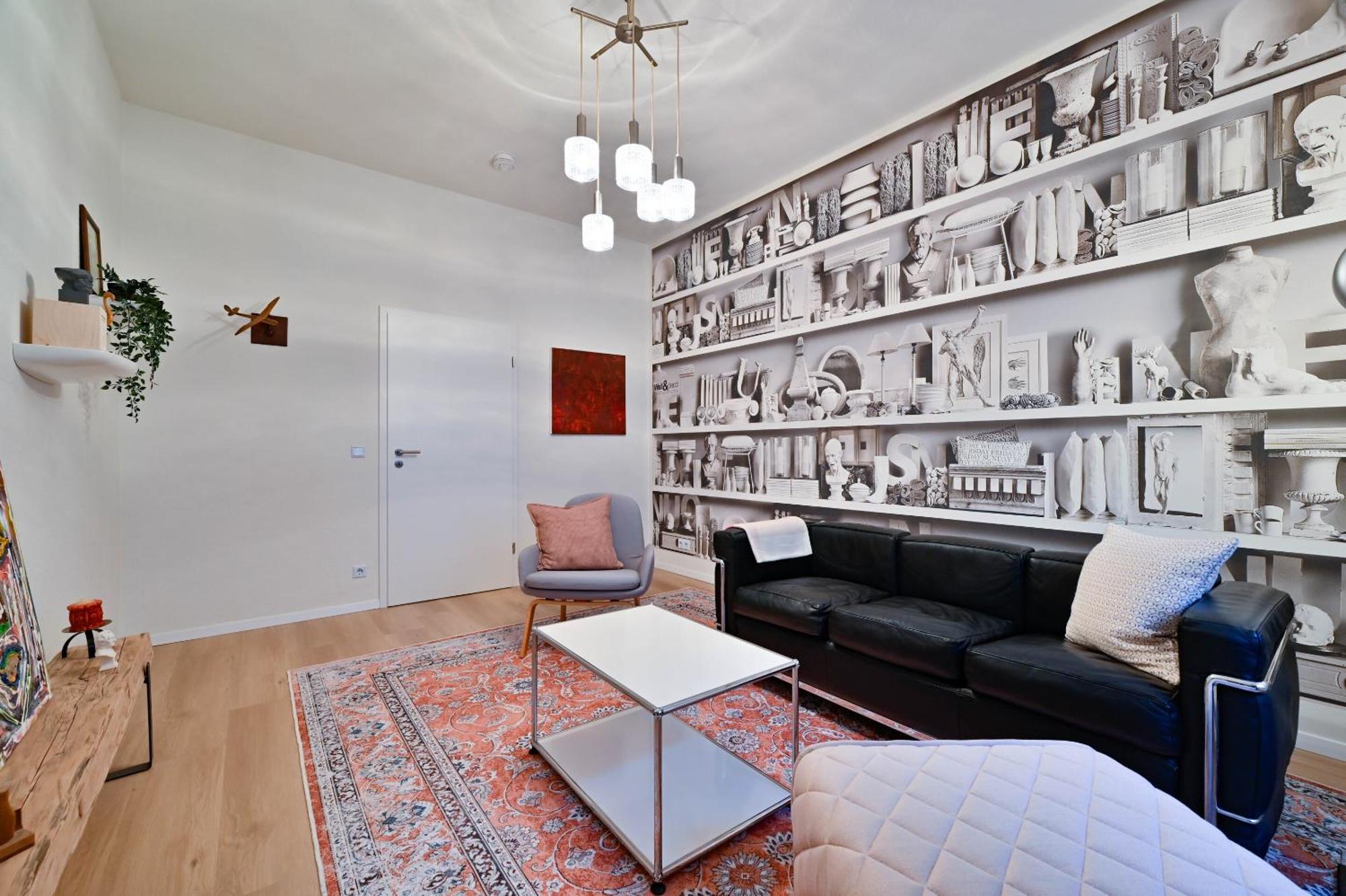Premium Quartier Clara , Karl Und Fritz Auf Dem Kassberg Mit Eigenem Stellplatz Apartment Chemnitz Bilik gambar